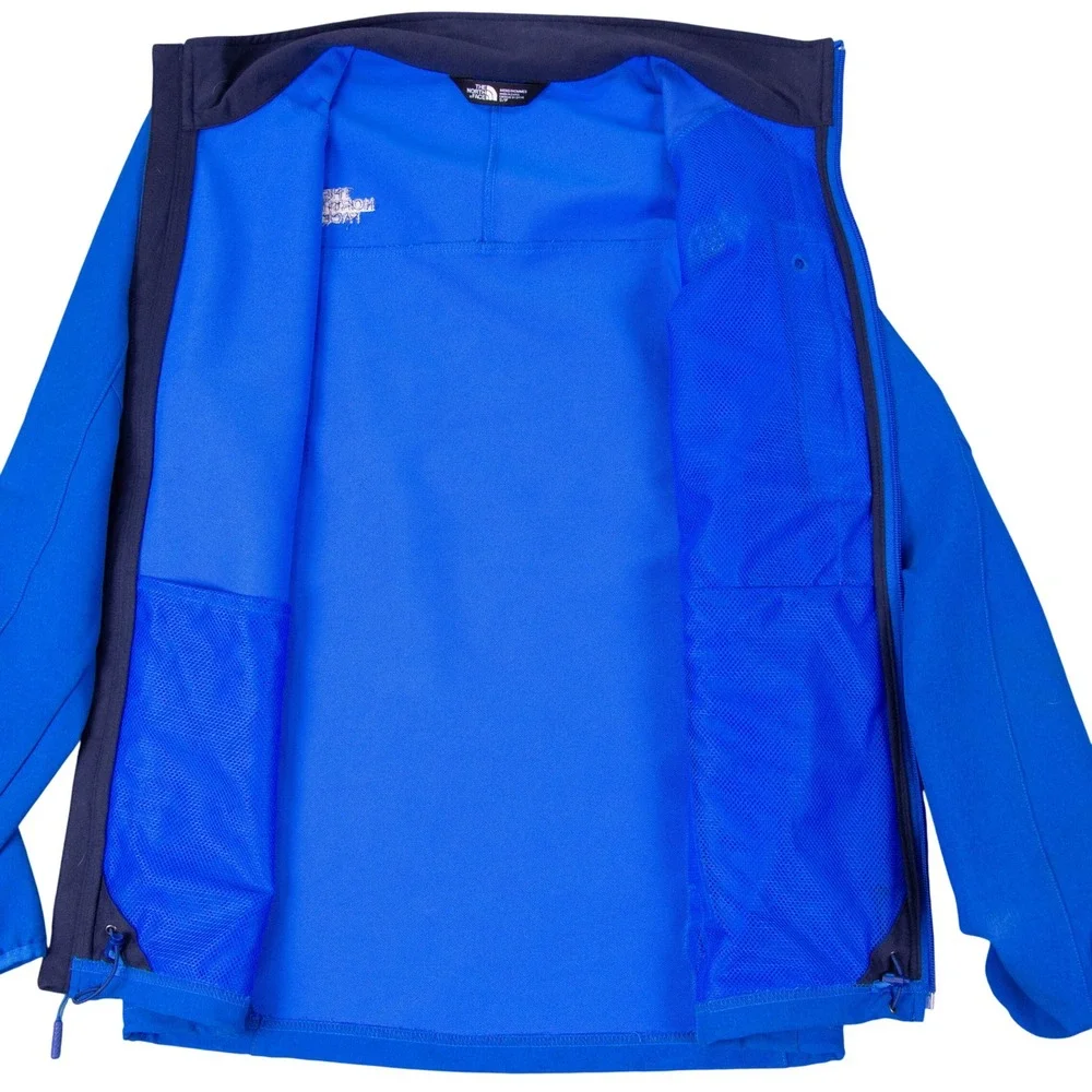 The North‎ Face Mens Apex Bionic Softshell Jacket Blue Full Zip Size S Windwall